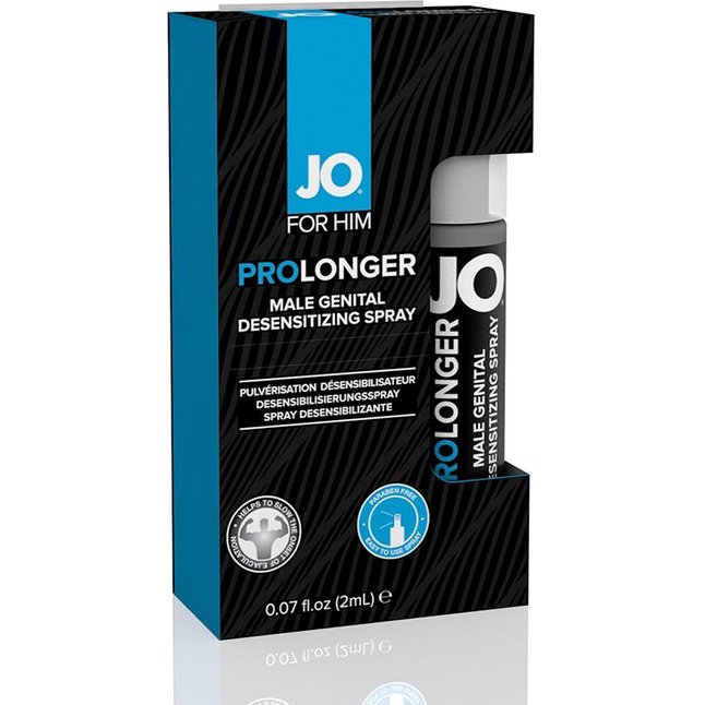 Спрей-пролонгатор JO Prolonger Spray для мужчин - 2 мл - JO Prolonger