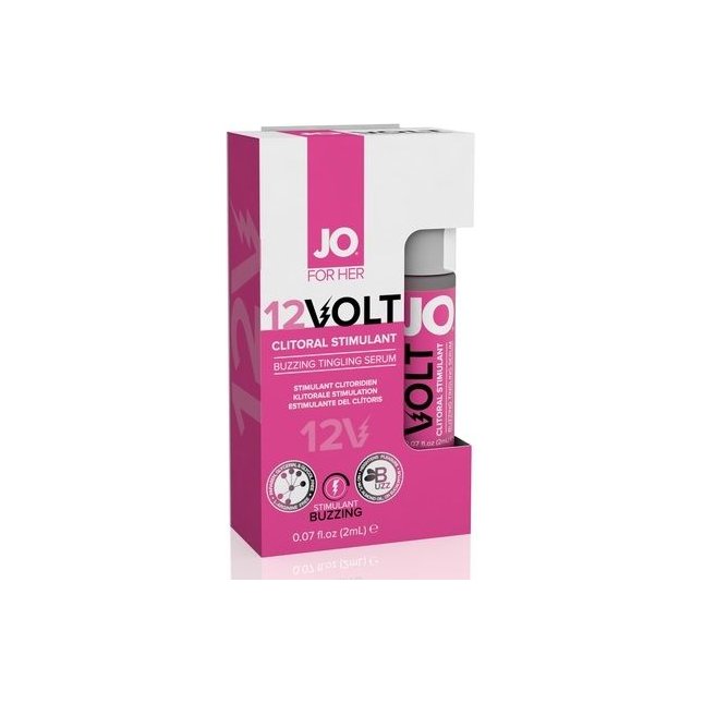 Возбуждающая сыворотка мощного действия JO Volt 12V Spray - 2 мл - JO Volt