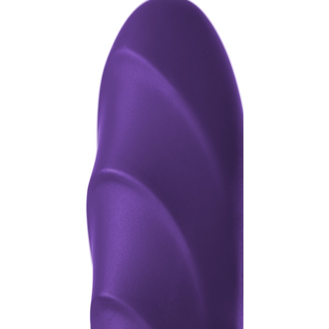 Фиолетовый вибратор Mystim Sassy Simon - 27 см. Фотография 11.