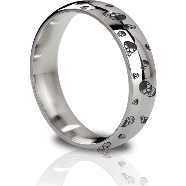Стальное эрекционное кольцо с гравировкой Earl - 5,1 см