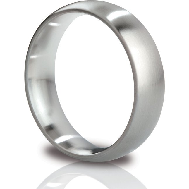 Матовое стальное эрекционное кольцо Earl - 5,5 см