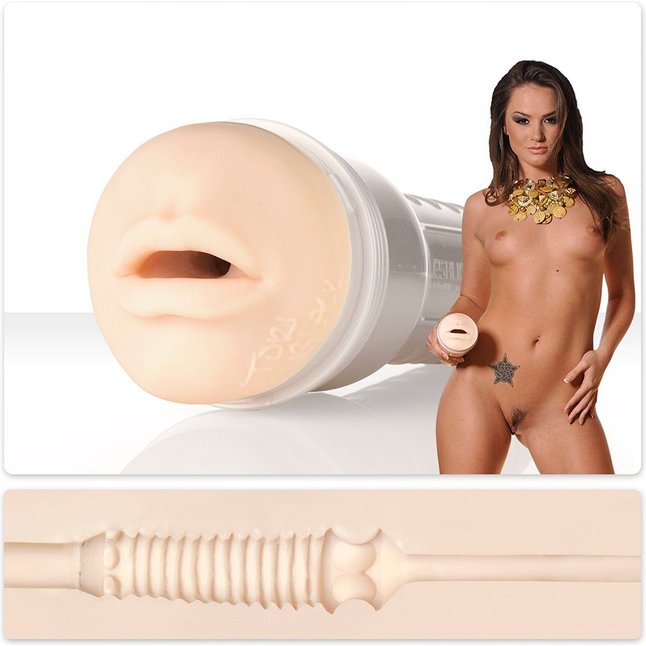 Мастурбатор-ротик Fleshlight Girls - Tori Black Swallow