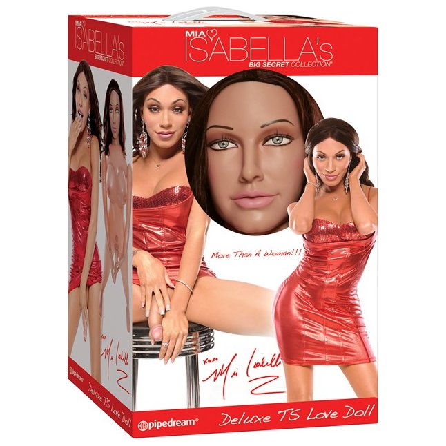 Надувная кукла с фаллосом Mia Isabella Collection BIG SECRET Deluxe TS Love Doll - Mia Isabella Collection