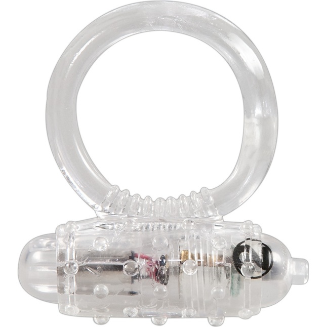 Прозрачное эрекционное виброкольцо Vibro Ring Clear - You2Toys