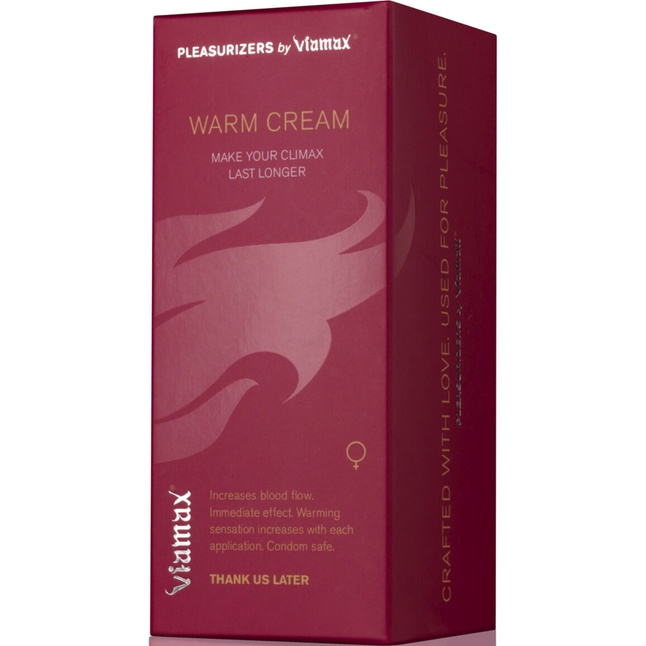 Согревающий крем для женщин Viamax Warm Cream - 50 мл. Фотография 3.