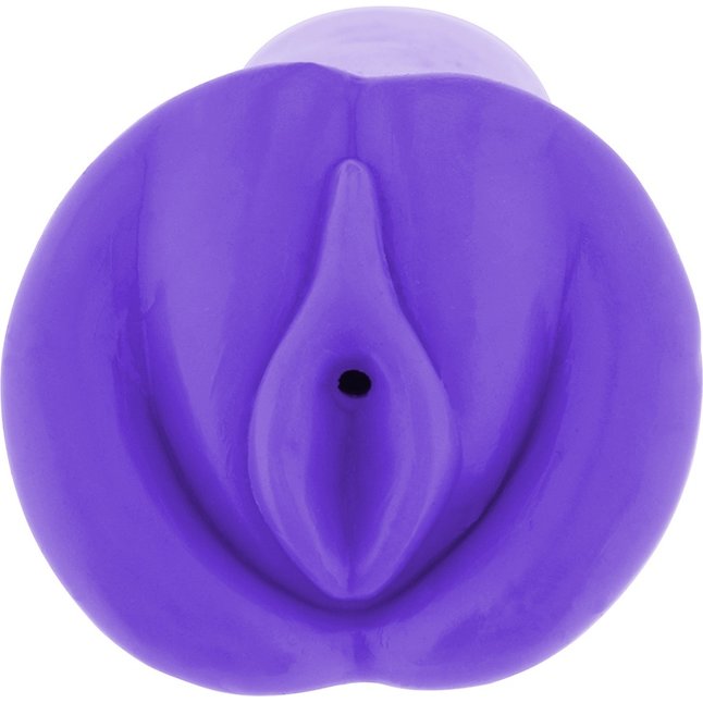 Фиолетовый мастурбатор-вагина FUNKY COOCHIE COO D - Funky. Фотография 2.