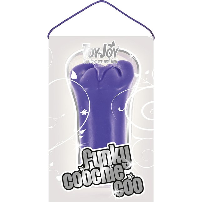 Фиолетовый мастурбатор-вагина FUNKY COOCHIE COO D - Funky. Фотография 3.