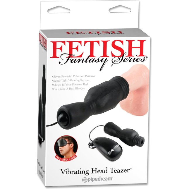 Вибромассажер Vibrating Head Teazer - Fetish Fantasy Series. Фотография 4.