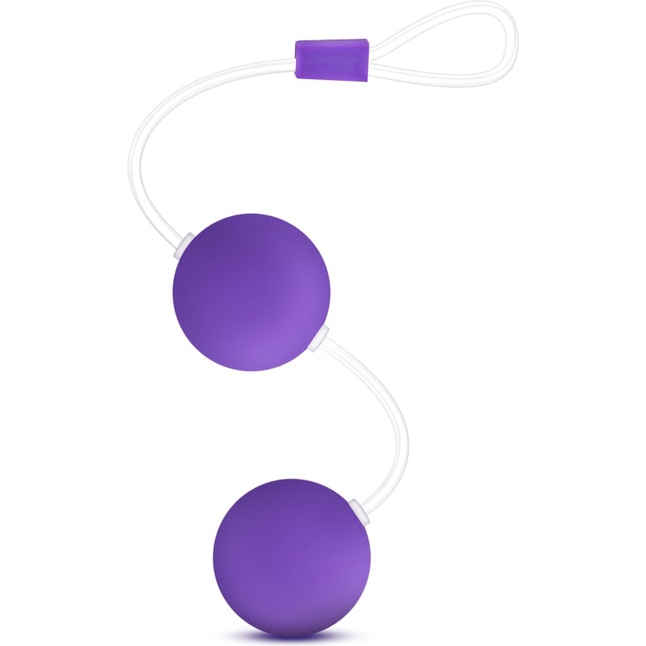 Фиолетовые вагинальные шарики Bonne Beads - B Yours