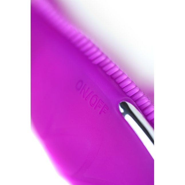 Фиолетовое перезаряжаемое виброкольцо с ресничками JOS RICO. Фотография 10.