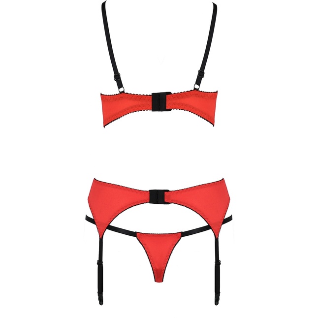 Яркий и невероятно соблазнительный комплект Polina с кружевом. Фотография 5.