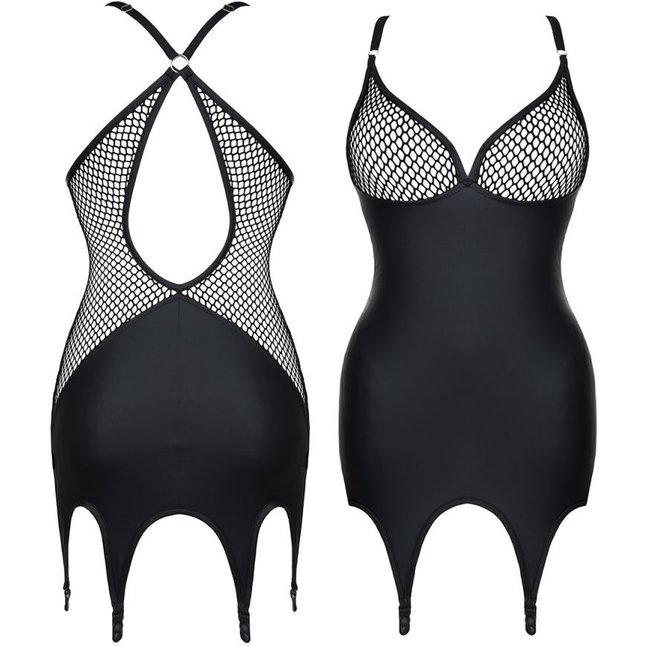Сексуальное платье Eris Premium в комплекте с чулками - Dark Desire collection. Фотография 4.