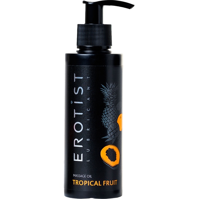 Массажное масло Erotist TROPICAL FRUIT с ароматом тропических фруктов - 150 мл