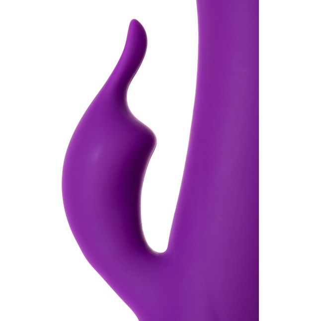 Фиолетовый вибратор LOVEMOMENT с подогревом - 21,5 см. Фотография 10.