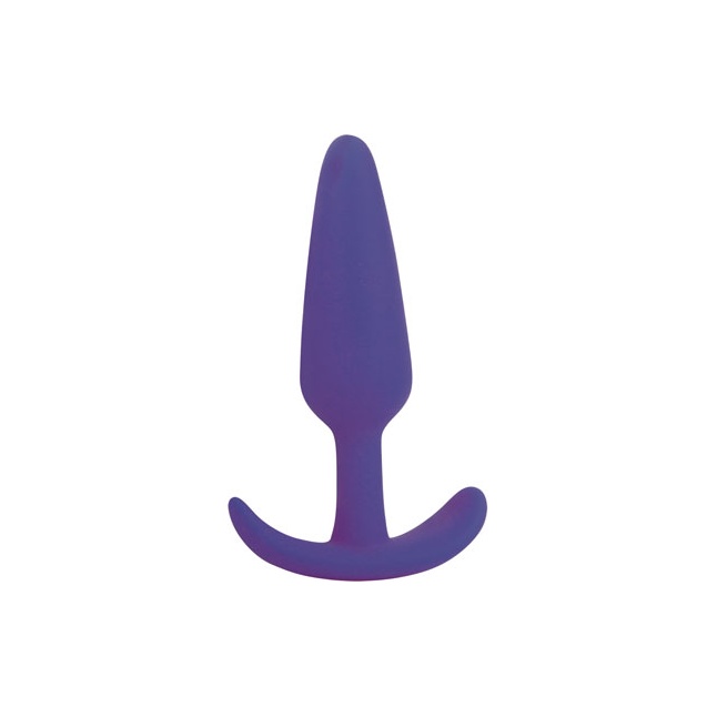 Фиолетовая анальная втулка - 9,5 см - SWEET TOYS