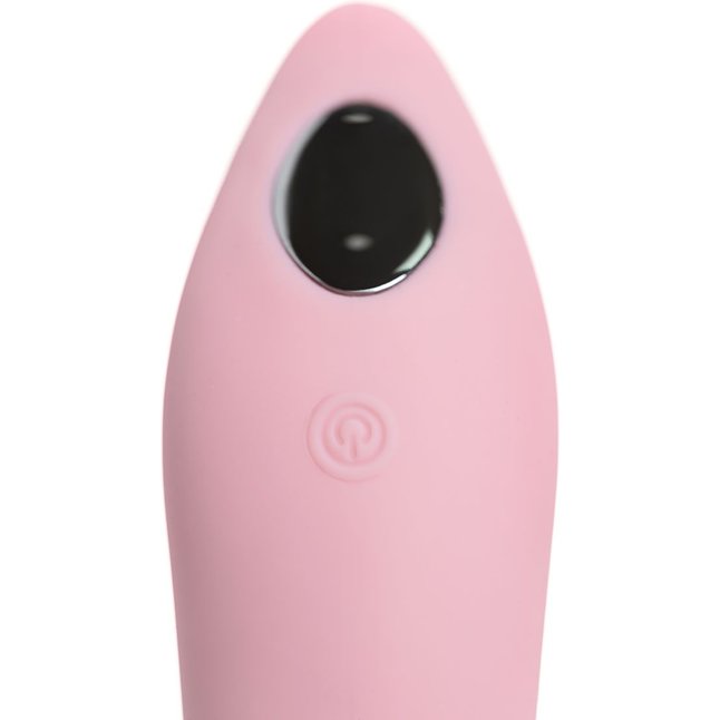 Розовый вибратор S-HANDE KISS с ротацией - 21,4 см. Фотография 12.
