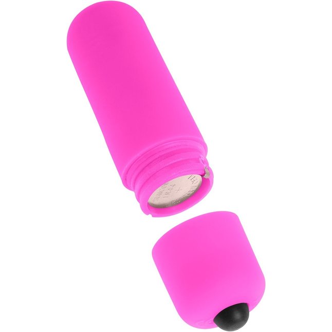 Розовая анальная вибропробка Vibrating Butt Plug - 14,5 см - Neon Luv Touch. Фотография 4.