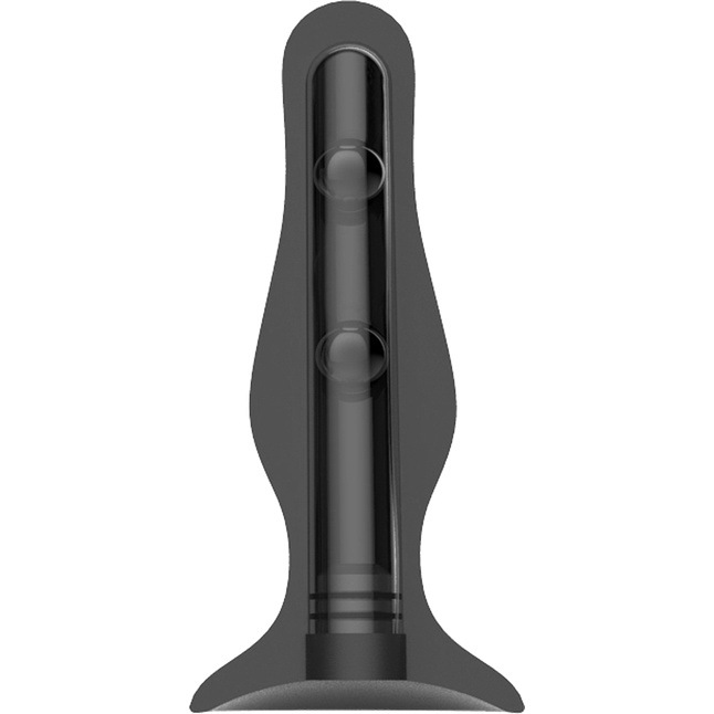 Черная анальная пробка Self Penetrating Butt Plug № 67 - 12,7 см - Sono. Фотография 2.