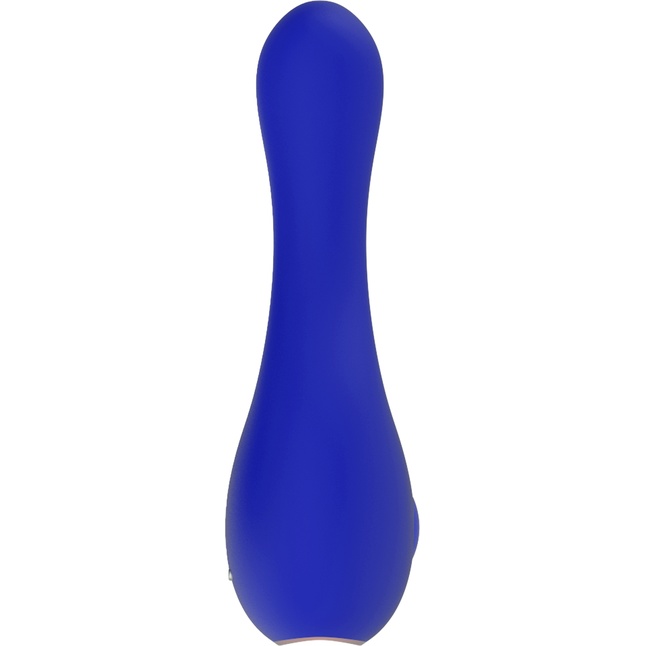 Синий клиторальный стимулятор Exceptional - 10,4 см - Elegance. Фотография 3.