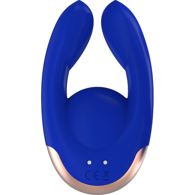 Синий клиторальный стимулятор Fancy - 9,8 см - Elegance. Фотография 3.