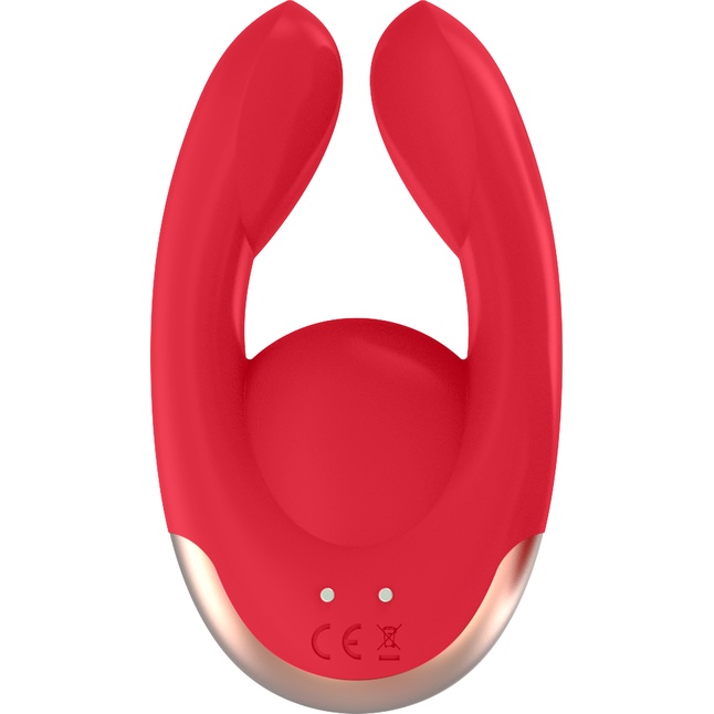 Красный клиторальный стимулятор Fancy - 9,8 см - Elegance. Фотография 3.