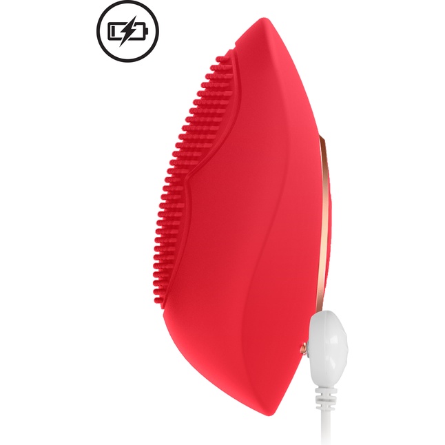 Красный клиторальный стимулятор Precious - 6,4 см - Elegance. Фотография 7.