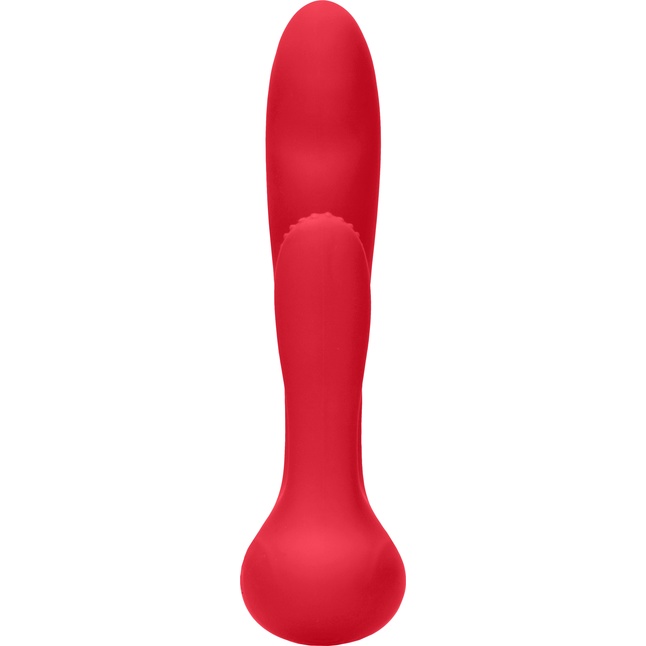Красный вибратор G-Spot and Clitoral Vibrator Flair - 17,5 см - Elegance. Фотография 3.