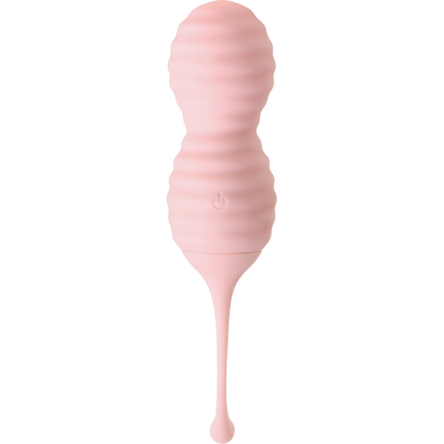 Нежно-розовые вагинальные шарики ZEFYR с пультом ДУ. Фотография 2.