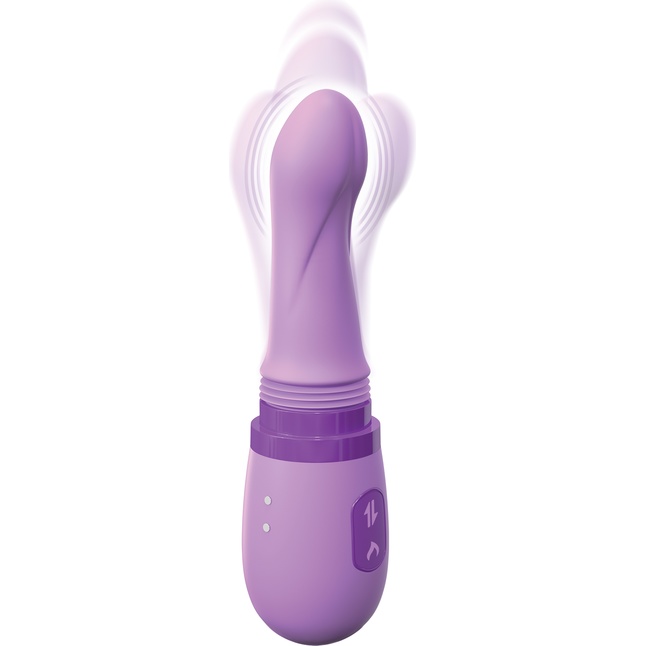 Фиолетовый вибростимулятор Her Personal Sex Machine - 21,3 см - Fantasy For Her. Фотография 2.