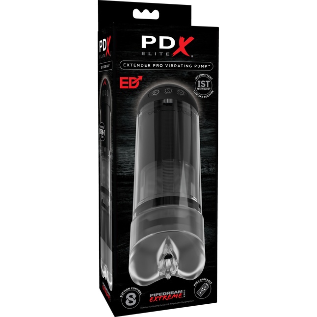 Вакуумная вибропомпа Extender Pro Vibrating Pump - PDX Elite. Фотография 6.