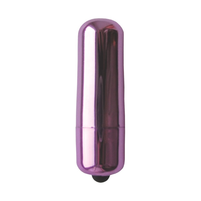 Фиолетовая гладкая вибропуля Erowoman-Eroman - 5,5 см - EROWOMAN-EROMAN