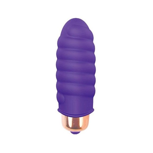 Фиолетовая вибропуля Sweet Toys - 5,3 см - SWEET TOYS