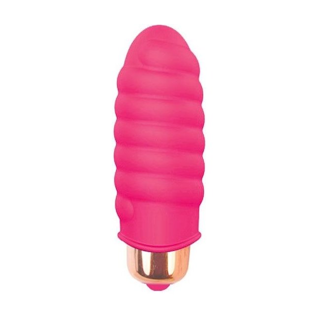 Розовая вибропуля Sweet Toys - 5,3 см - SWEET TOYS