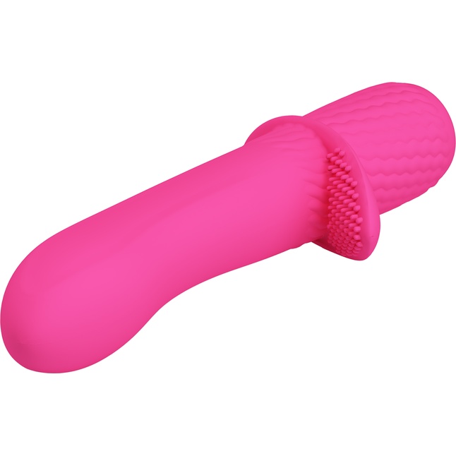 Розовый вибростимулятор Troy - 15 см - Pretty Love. Фотография 5.