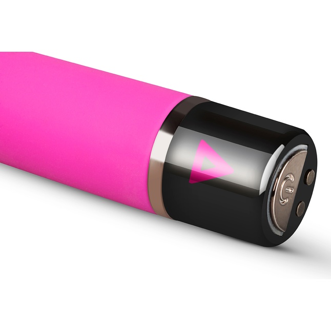 Розовый силиконовый мини-вибратор Lil Bullet - 10 см - Lil Vibe. Фотография 4.