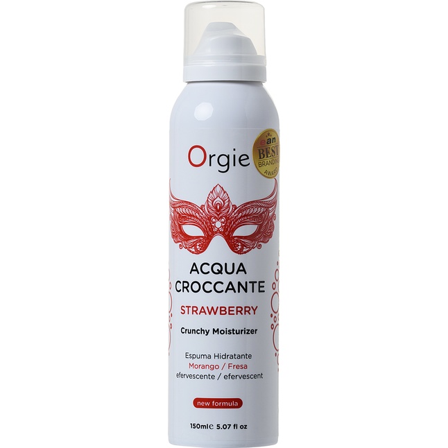 Шипучая увлажняющая пена для чувственного массажа Orgie Acqua Croccante - 150 мл