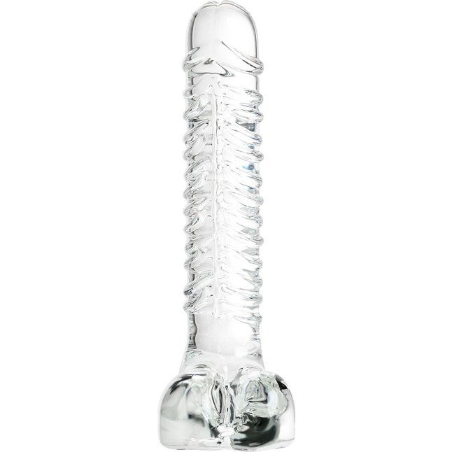 Стеклянный прозрачный фаллоимитатор Sexus Glass - 21 см - Sexus Glass. Фотография 4.