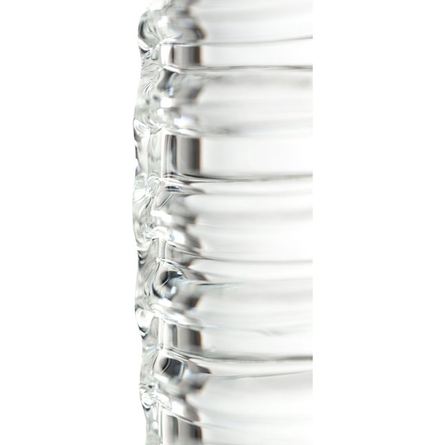 Стеклянный прозрачный фаллоимитатор Sexus Glass - 21 см - Sexus Glass. Фотография 8.