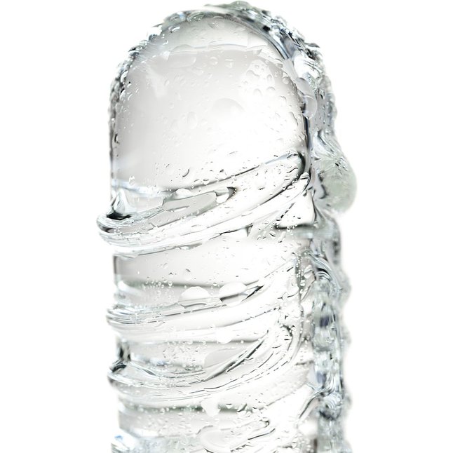 Стеклянный прозрачный фаллоимитатор Sexus Glass - 21 см - Sexus Glass. Фотография 10.