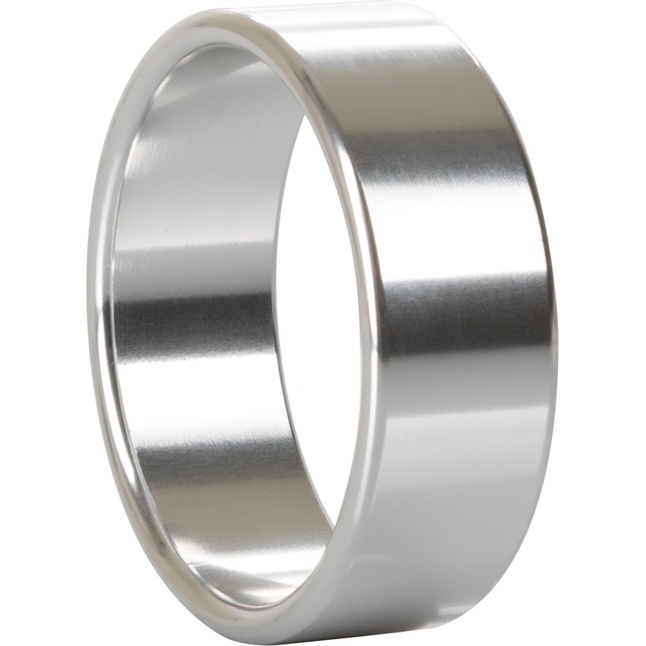 Широкое металлическое кольцо Alloy Metallic Ring Extra Large - Alloy Metallic Ring. Фотография 2.