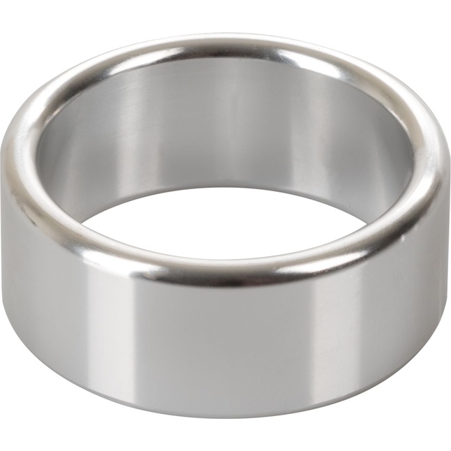 Серебристое эрекционное кольцо Alloy Metallic Ring Medium - Alloy Metallic Ring
