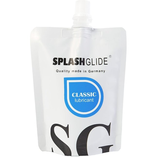 Лубрикант на водной основе Splashglide Lubricant Classic - 100 мл. Фотография 4.