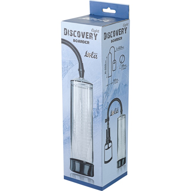 Прозрачная вакуумная помпа Discovery Light Boarder - Discovery light. Фотография 2.