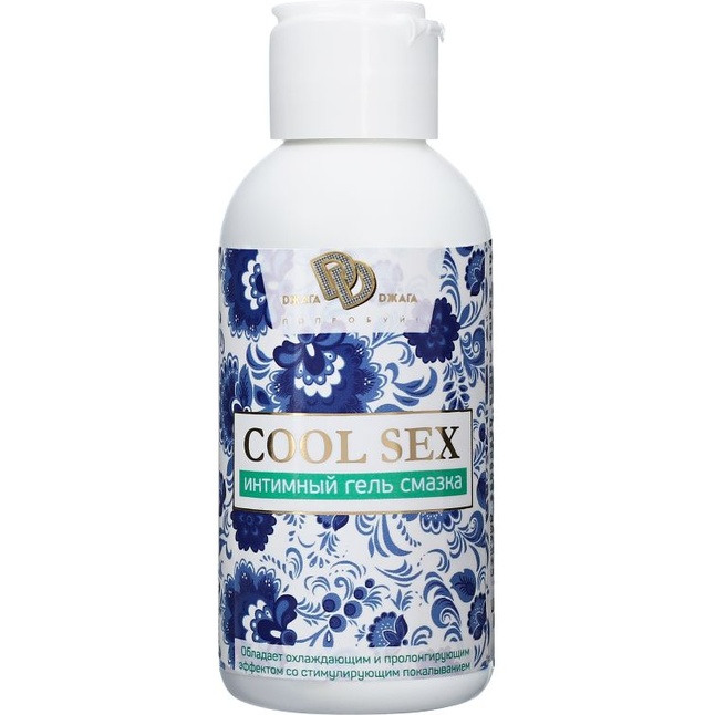 Интимная гель-смазка COOL SEX с легким пролонгирующим эффектом - 100 мл