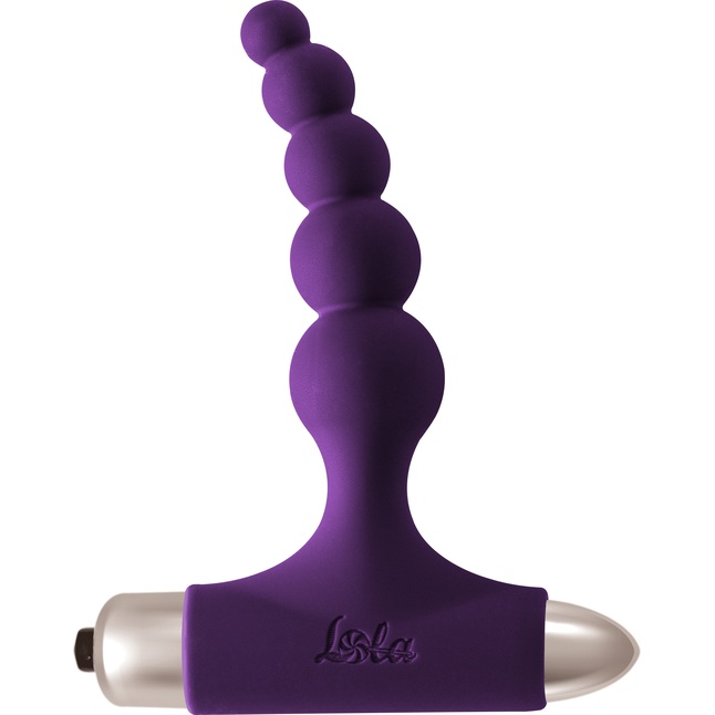 Фиолетовая анальная вибропробка New Edition Splendor - 12,1 см - Spice It Up