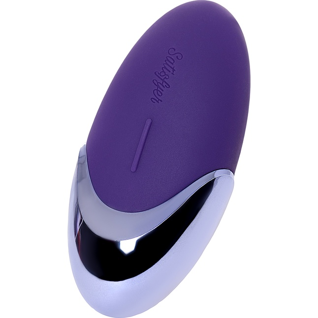 Фиолетовый вибромассажер Satisfyer Purple Pleasure