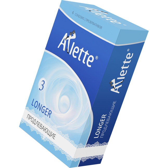 Презервативы Arlette Longer с продлевающим эффектом - 6 шт