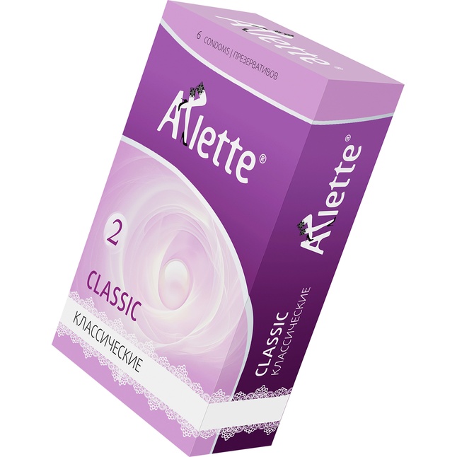 Классические презервативы Arlette Classic - 6 шт