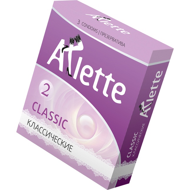 Классические презервативы Arlette Classic - 3 шт