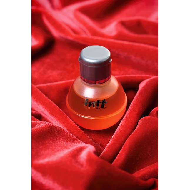 Массажное масло FRUIT SEXY с ароматом сладкого брауни и разогревающим эффектом - 40 мл. Фотография 6.